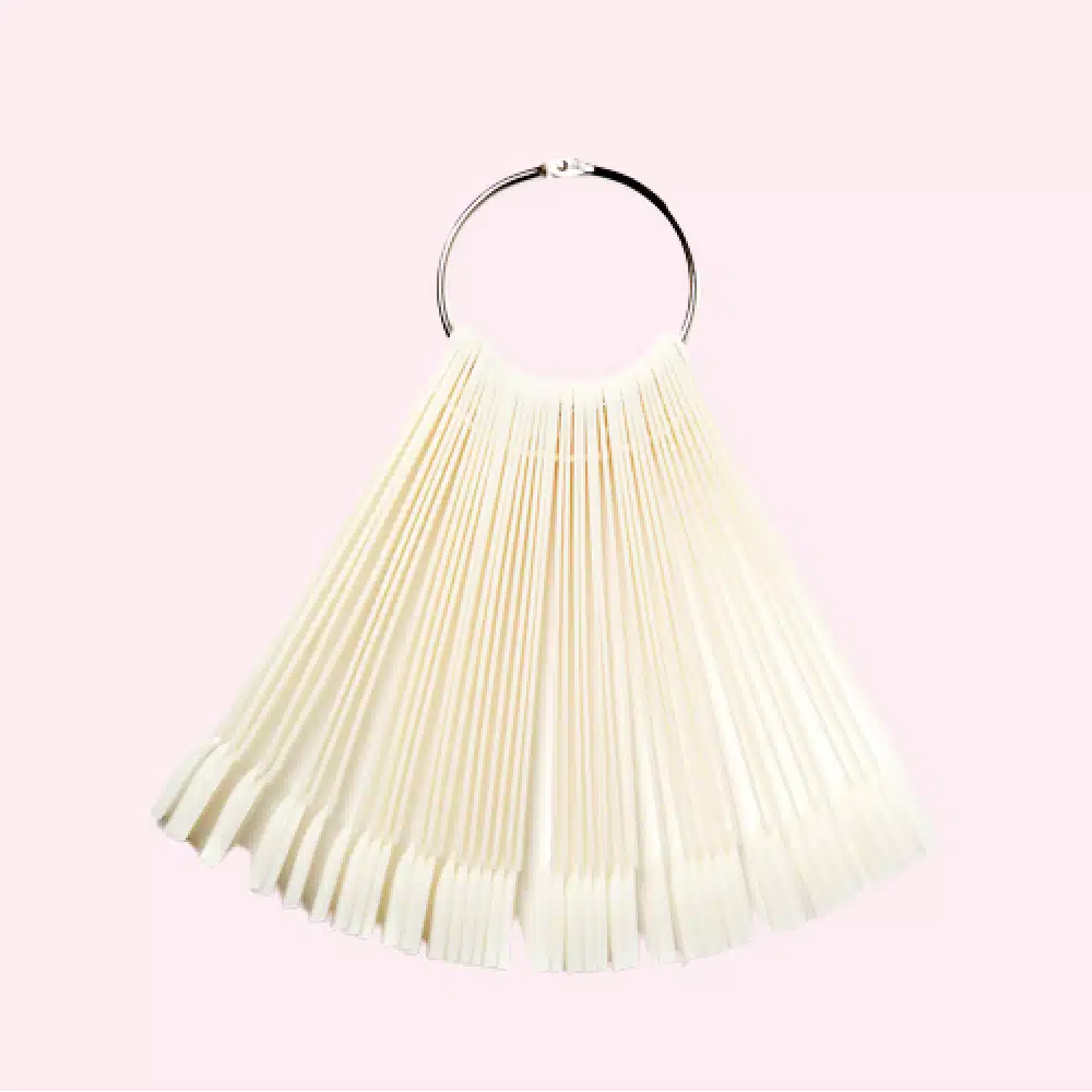 Nail Color Pop Ring 50st. wit Nail Color Pop Ring 50st. wit