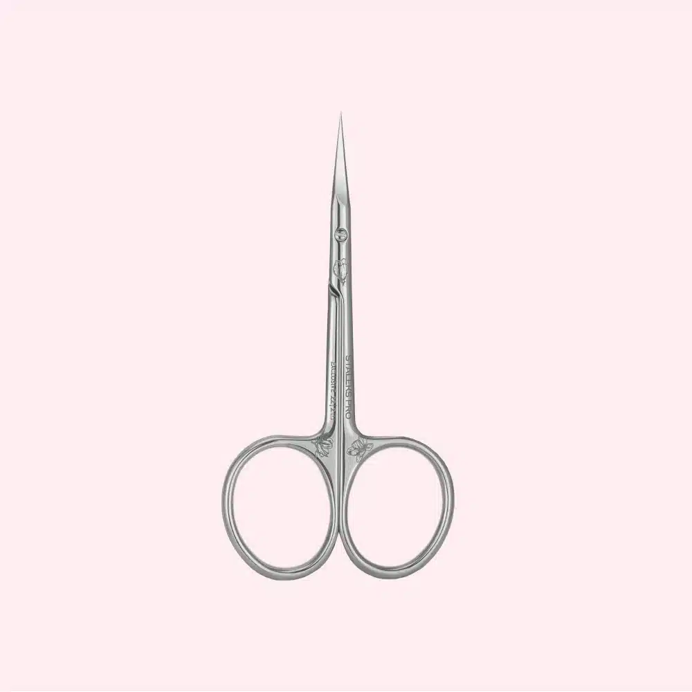 Staleks Exclusive 22 Type 2 cuticle scissors Magnolia