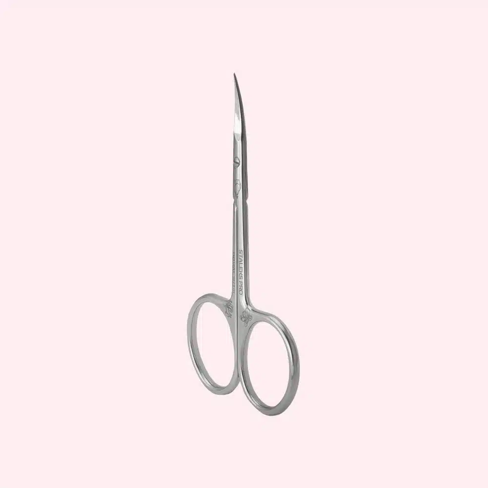 Staleks Exclusive 22 Type 2 cuticle scissors Magnolia