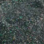 Virgin Nails Glitter Fine "Black"