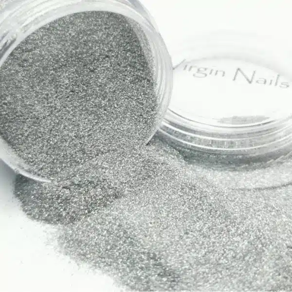 Virgin Nails Glitter Fine "Grey"