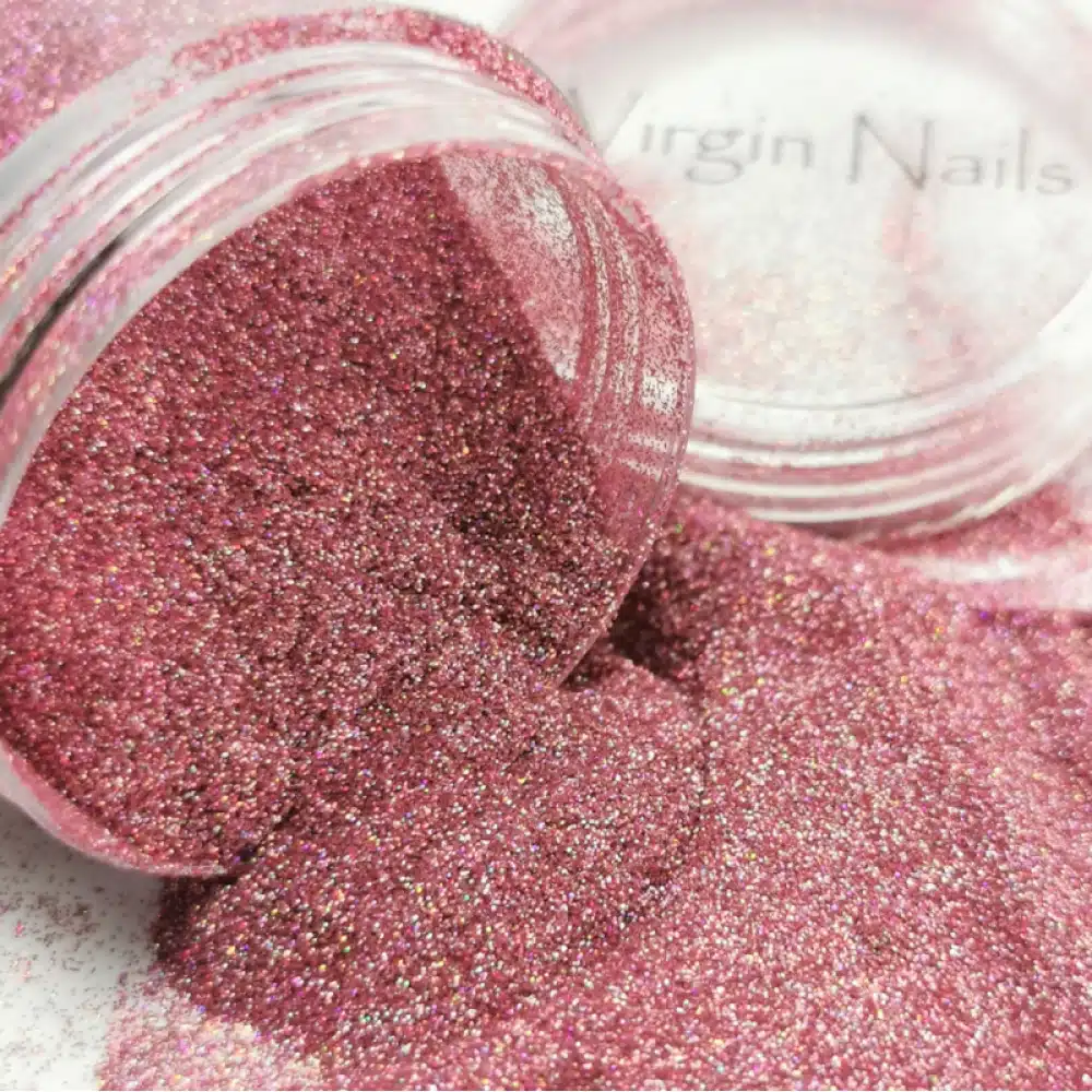 Virgin Nails Glitter Fine "Red"