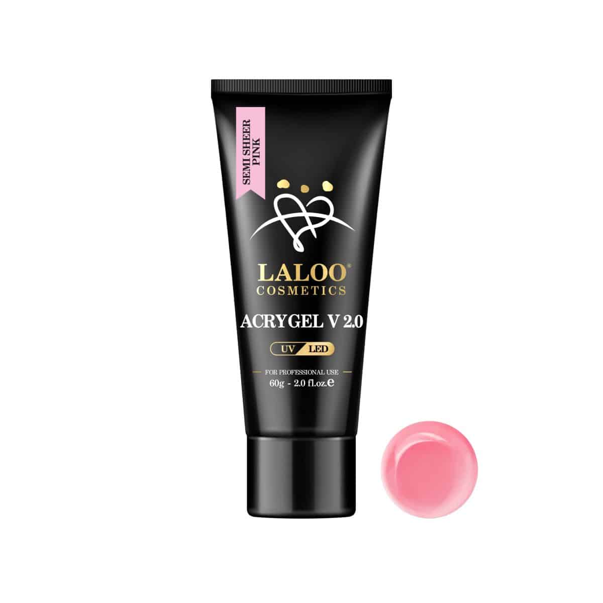 AcrylGel vol.2 Pink Semi Sheer 60gr