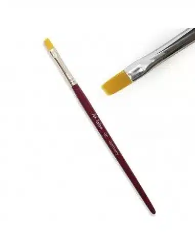 Gel Penseel Flat No.G6