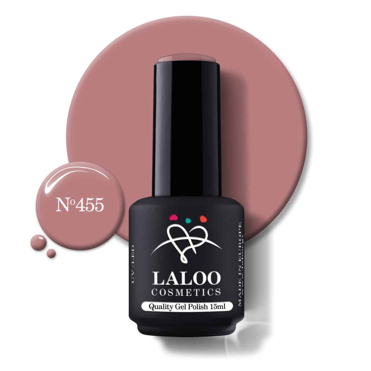 Laloo Gelpolish Autumn Pink No.455 - 15ml Laloo Gelpolish Autumn Pink No.455 - 15ml