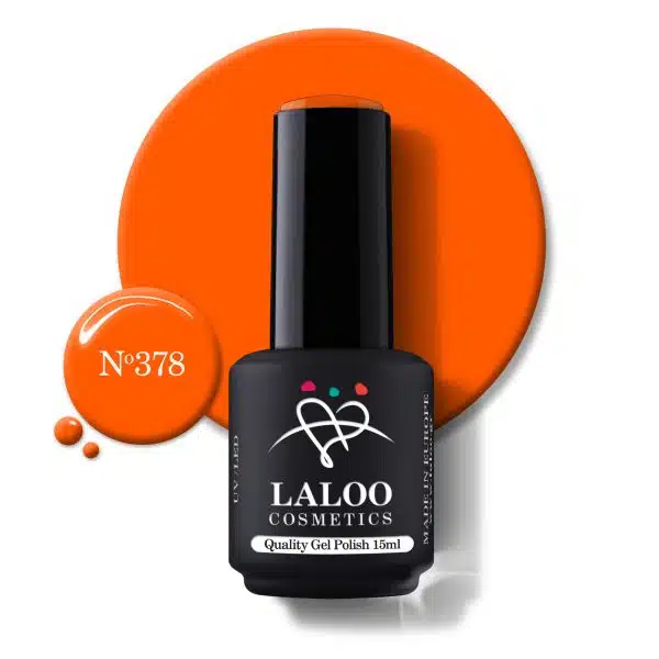 Gelpolish Orange Neon No.378 - 15ml