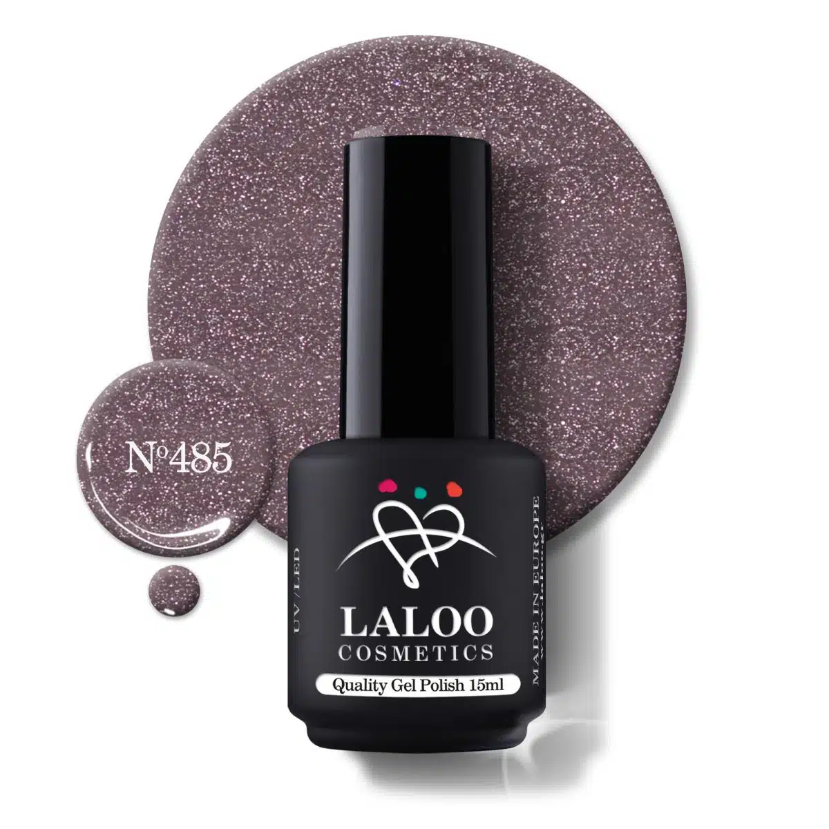 Laloo Gelpolish Shimmering Bronze No. 485 - 15ml