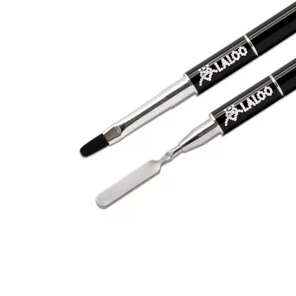 Laloo AcrylGel Penseel met Spatula No.6