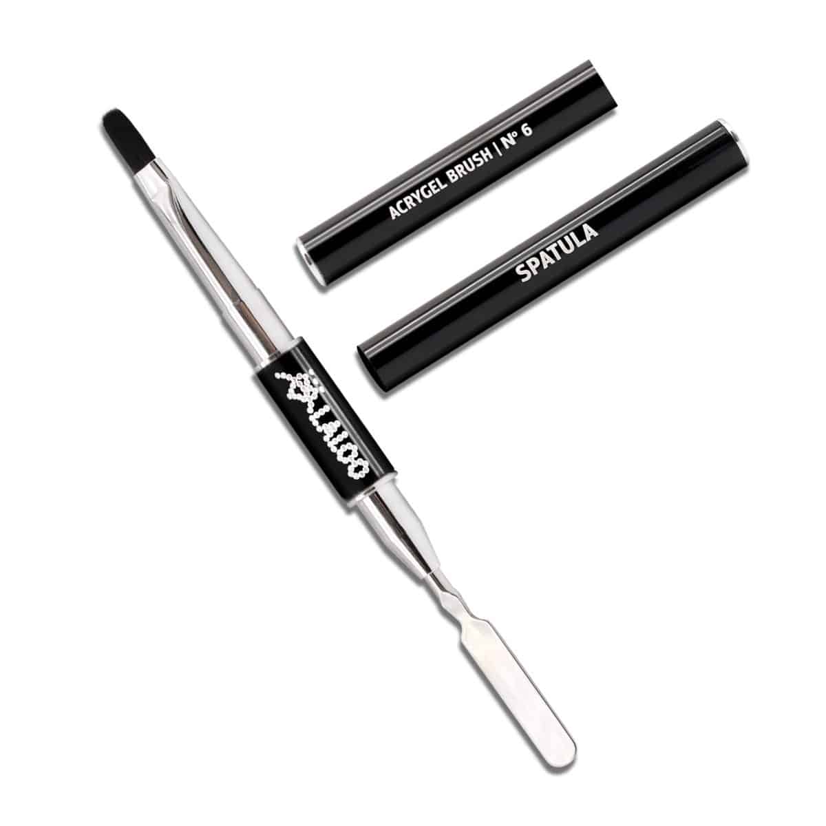 Laloo AcrylGel Penseel met Spatula No.6