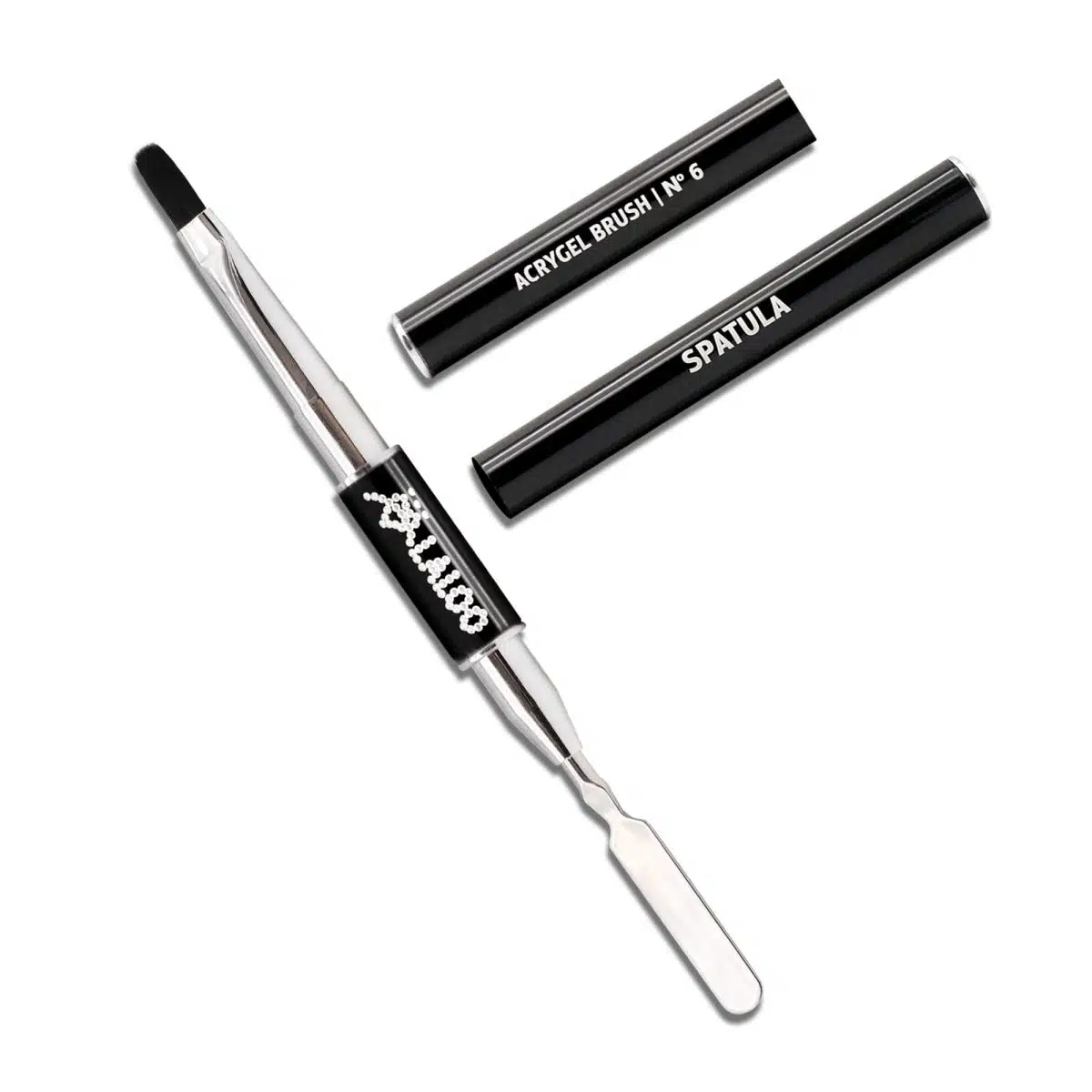 Laloo AcrylGel Penseel met Spatula No.6