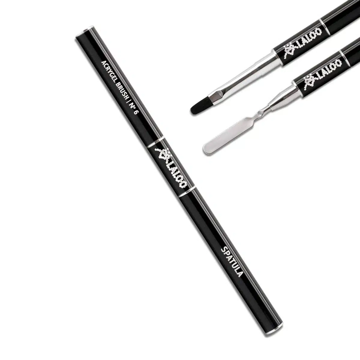 Laloo AcrylGel Penseel met Spatula No.6