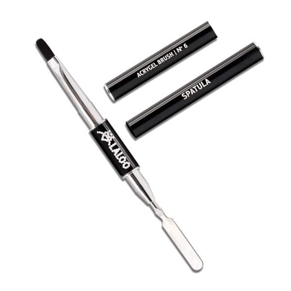 Laloo AcrylGel Penseel met Spatula No.6