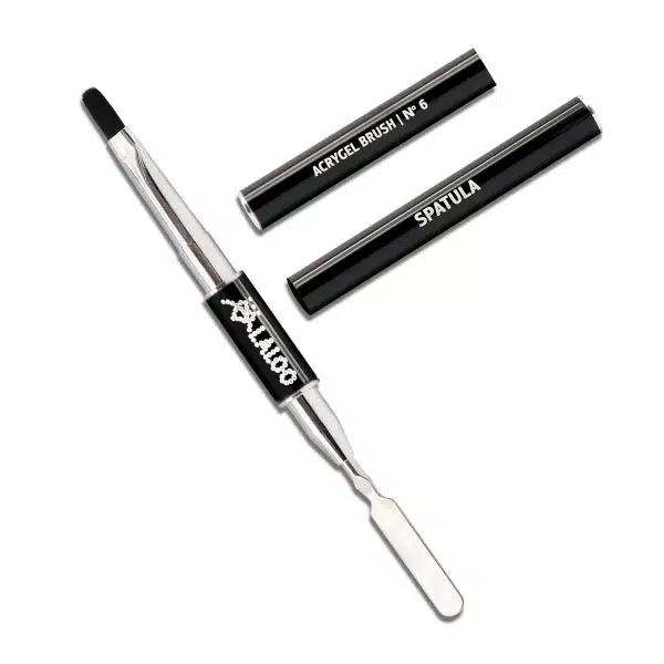 Laloo AcrylGel Penseel met Spatula No.6