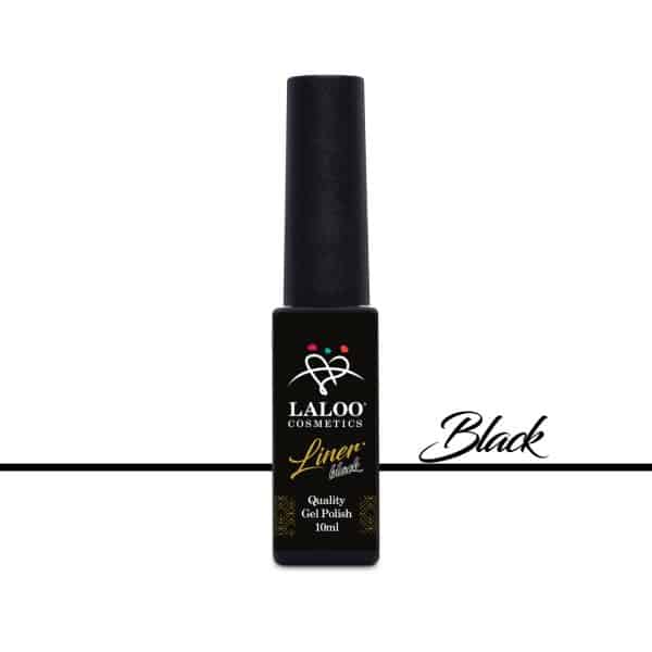 Laloo Liner Gelpolish Black 10ml