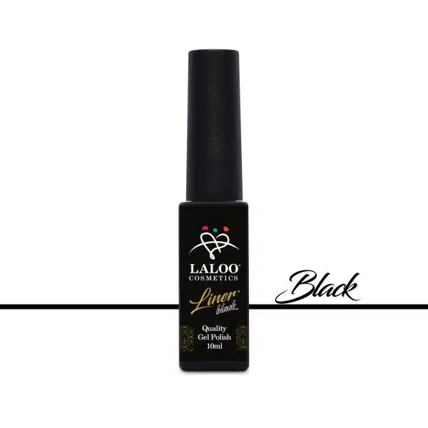 Laloo Liner Gelpolish Black 10ml