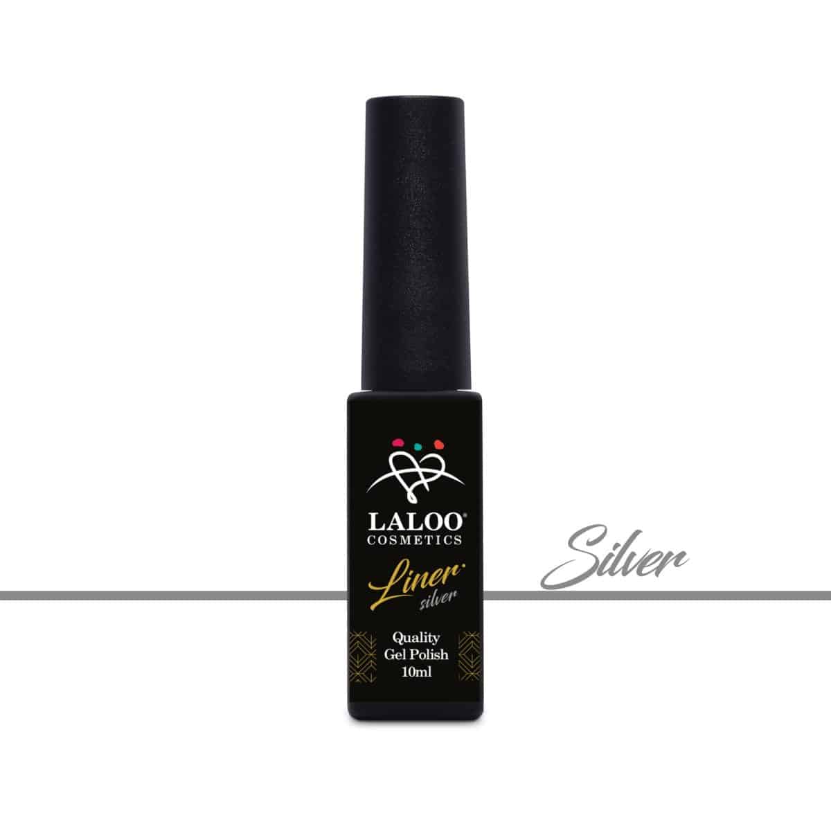 Laloo Liner Gelpolish Silver 10ml
