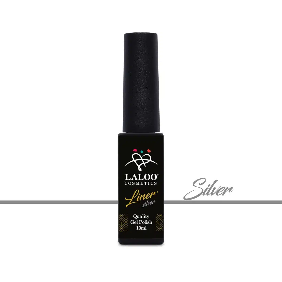Laloo Liner Gelpolish Silver 10ml