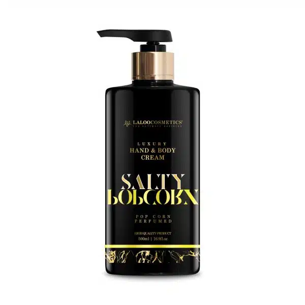 Laloo Luxury Hand & Body Cream - Salty Popcorn 500ml
