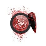 Laloo Metallic Flakes No.10 - Red