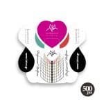 Laloo Professional Nail Forms White 500st.