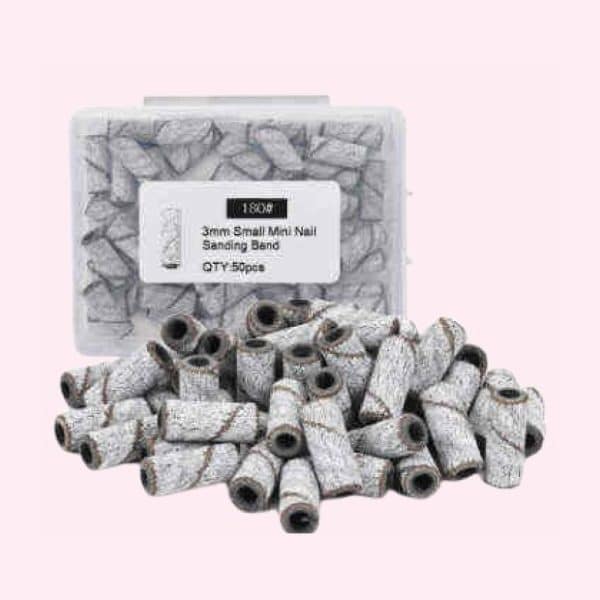 Schuurrollen Small 180 grit 50stuks