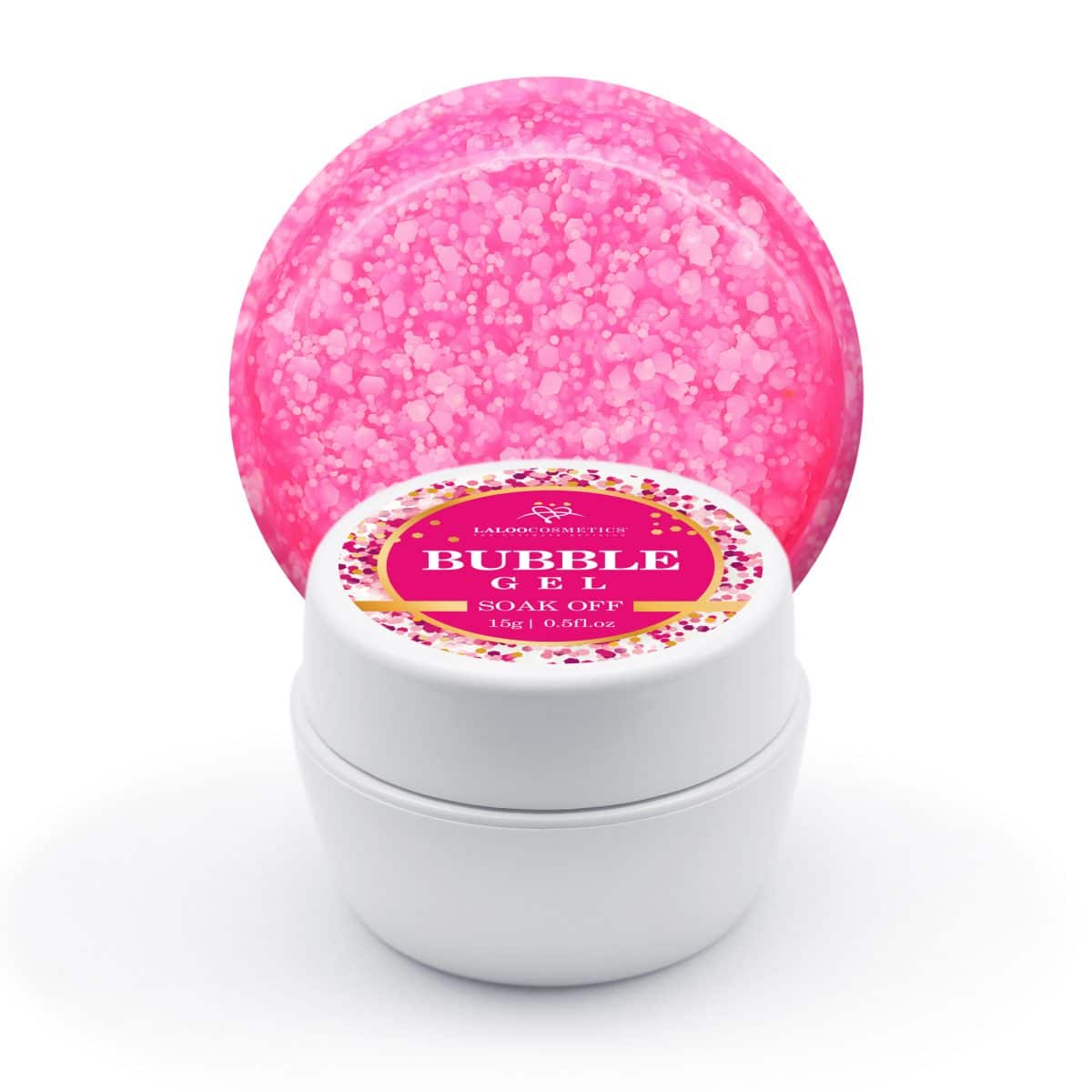 Laloo Bubble Gel no.3 - Pink