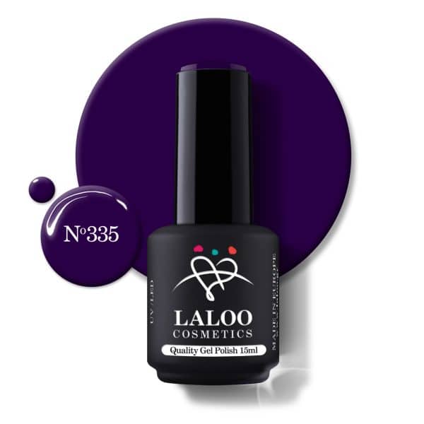 Gelpolish Black Aubergine no.335 - 15ml