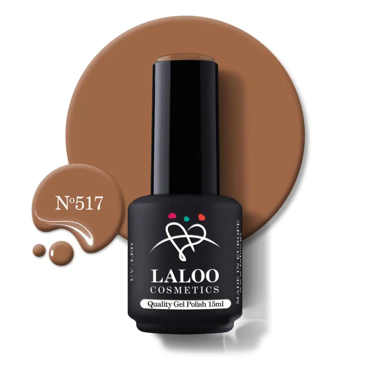 Laloo Gelpolish Caramallatte no.517 - 15ml