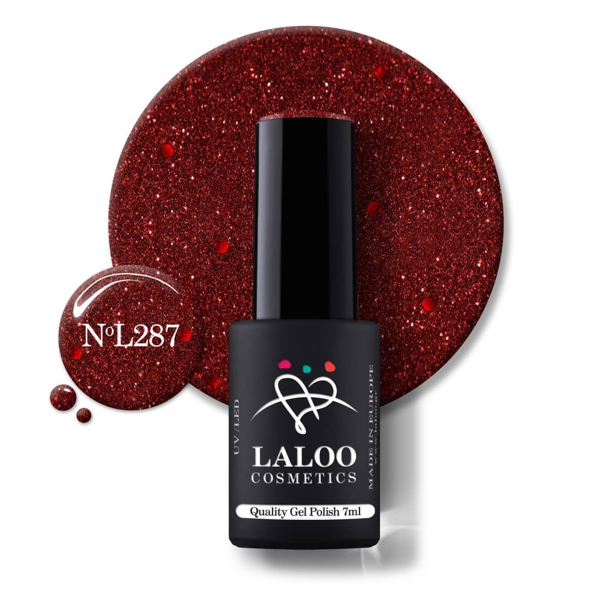 Gelpolish Christmas Red no.287 - 7ml