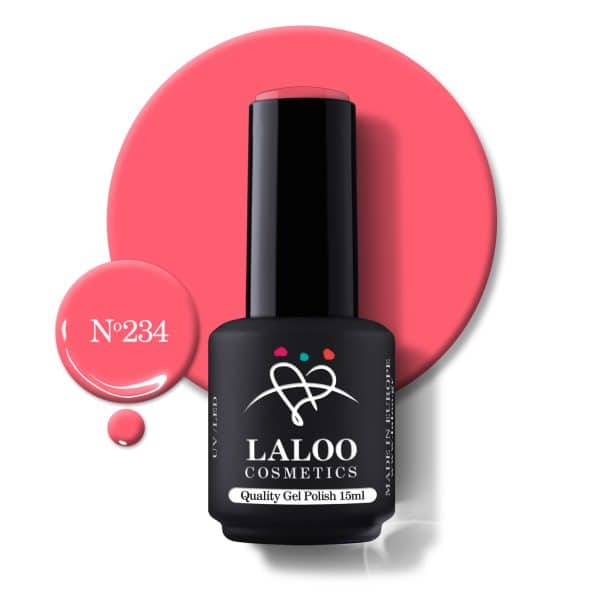 Laloo Gelpolish Coral Neon no.234 - 15ml