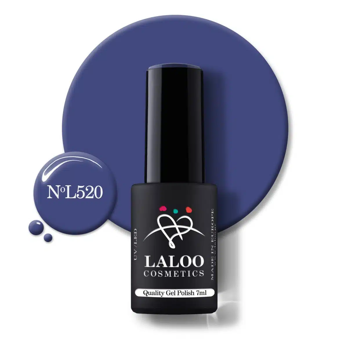 Gelpolish Damask Blue no.520 - 7ml