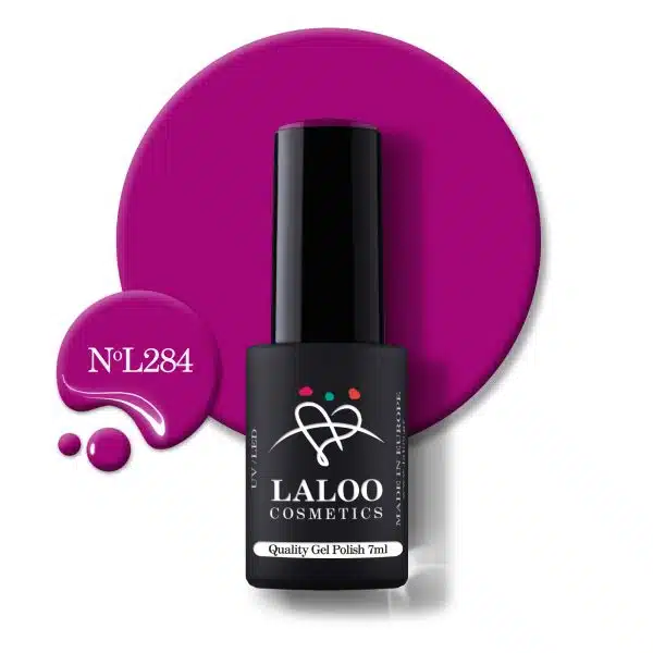 Laloo Gelpolish Dark Magenta no.284 - 7ml