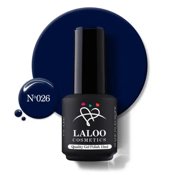 Gelpolish Dark Sapphire Blue no.26 - 15ml