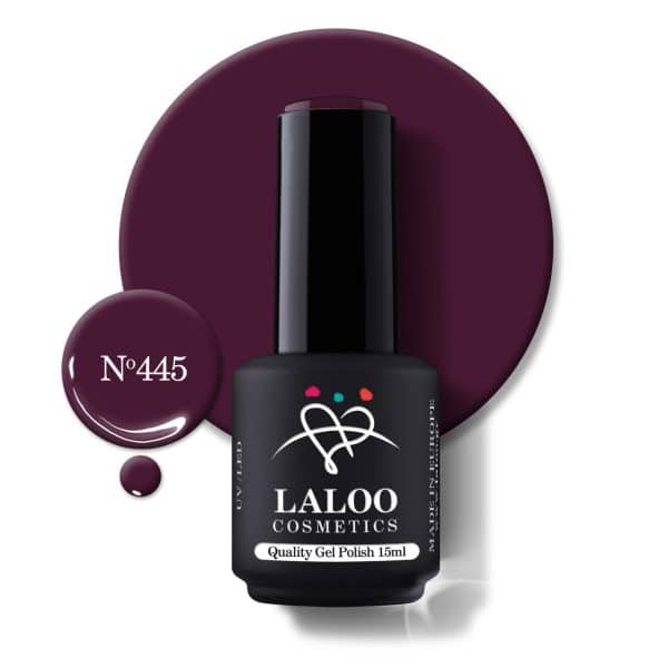 Gelpolish Deep Aubergine no.445 - 15ml