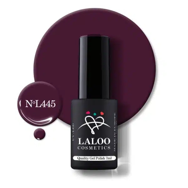 Laloo Gelpolish Deep Aubergine no.445 - 7ml