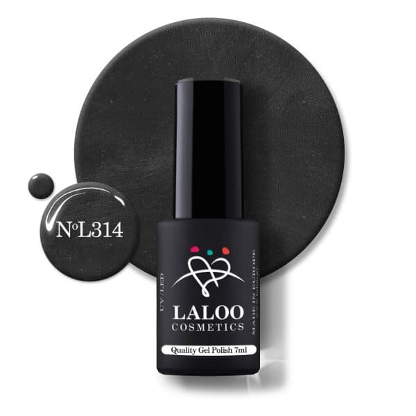 Laloo Gelpolish Holo Graphite Grey no.314 - 7ml