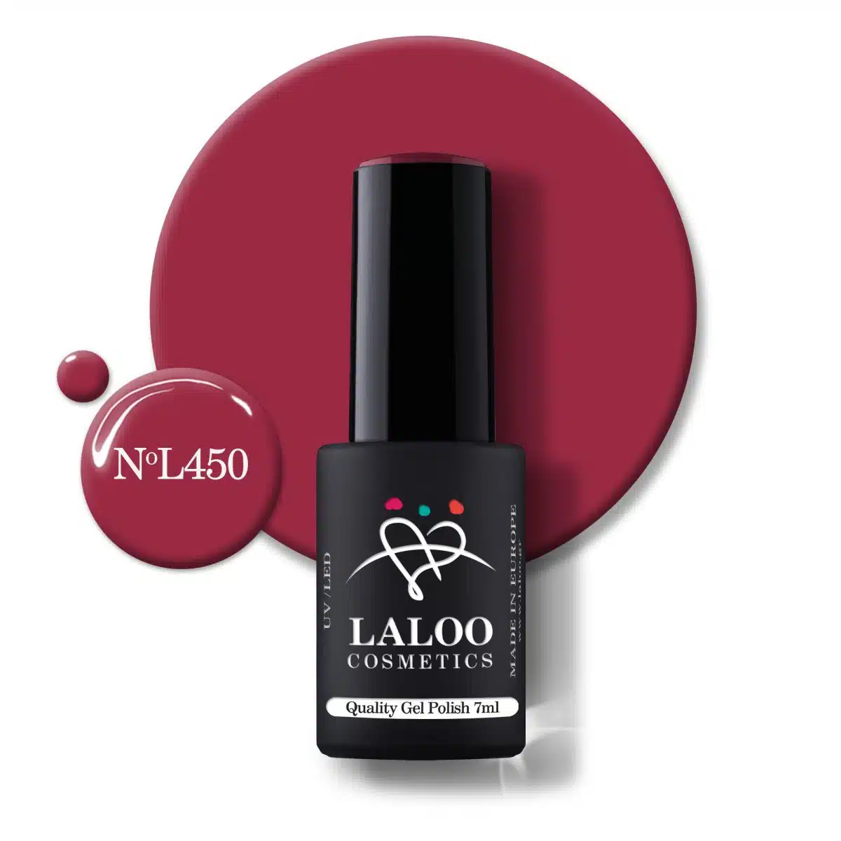 Laloo Gelpolish Ladybug Pink no.450 - 7ml