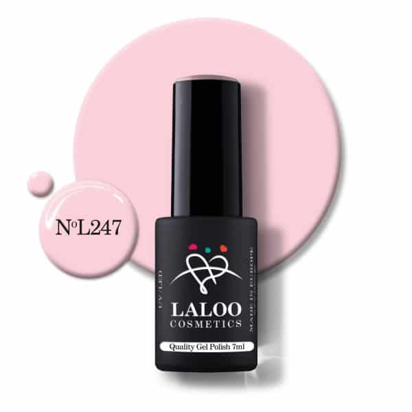 Laloo Gelpolish Powder Pink no.247 - 7ml