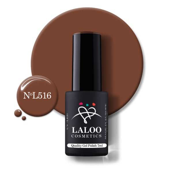 Laloo Gelpolish Rich Brown no.516 - 7ml