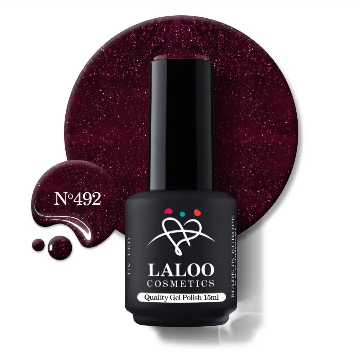 Gelpolish Starry Cherry no.492 - 15ml