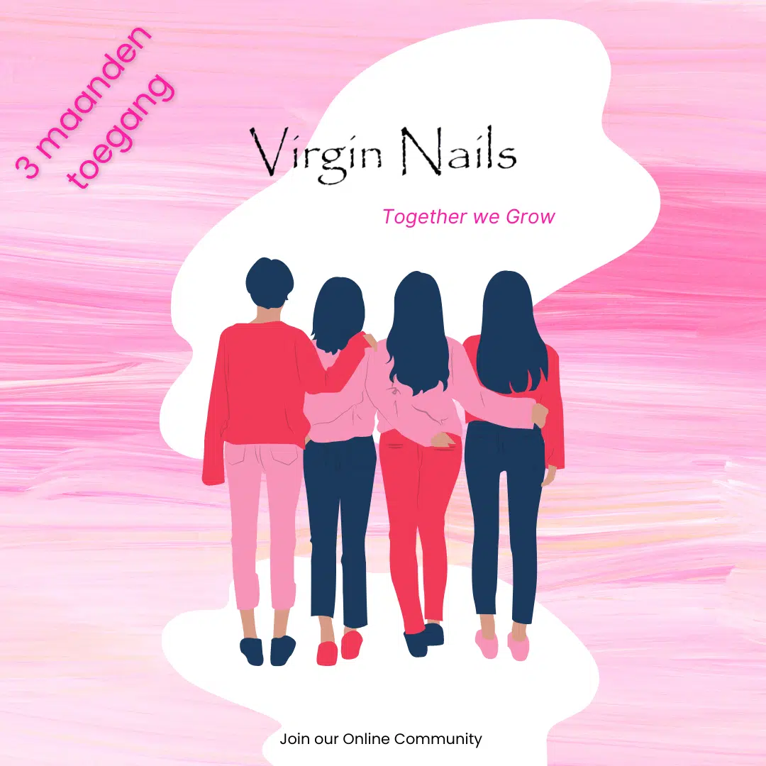 BINNENKORT ONLINE! Virgin Nails Online Community - 3 Maanden Toegang BINNENKORT ONLINE! Virgin Nails Online Community - 3 Maanden Toegang