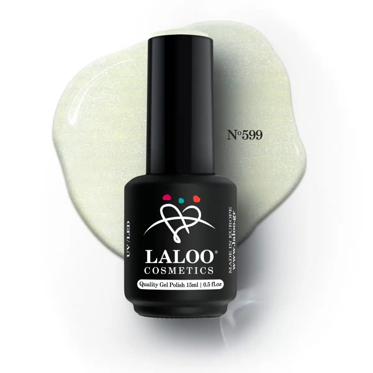 Laloo Gelpolish Baroque Pearl No.599 - 15ml Laloo Gelpolish Baroque Pearl No.599 - 15ml