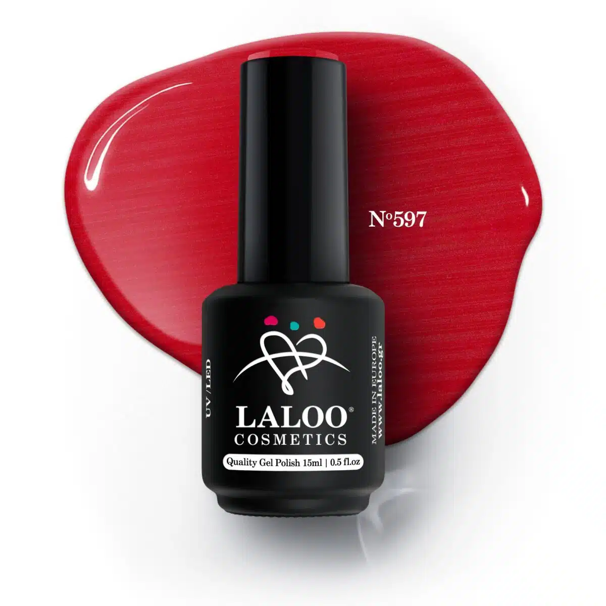 Laloo Gelpolish Cranberry Pearl No.597 - 15ml Laloo Gelpolish Cranberry Pearl No.597 - 15ml