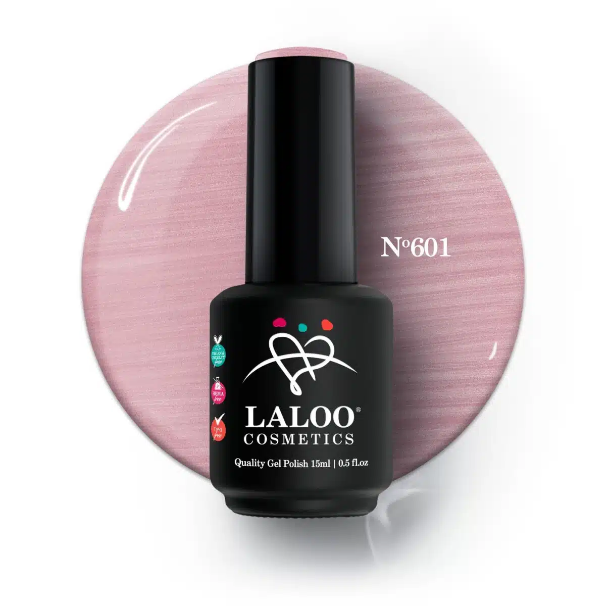 Laloo Gelpolish Rosaline Pearl No.601 - 15ml
