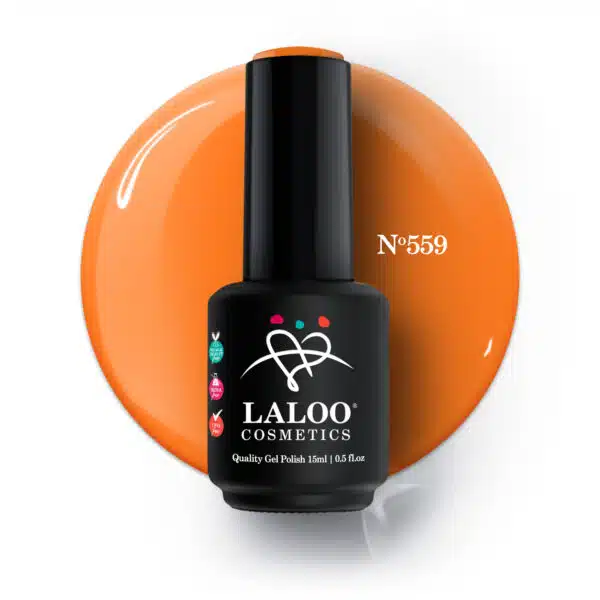 Laloo Gelpolish Tiger Orange No.559 - 15ml