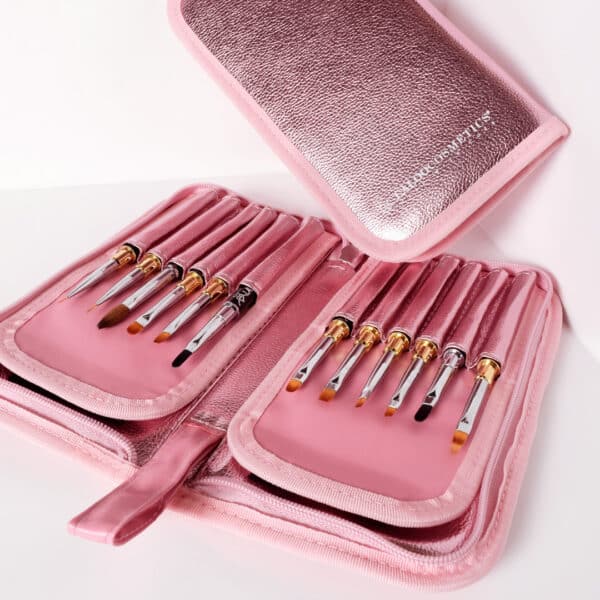 Laloo Nail Brush Holder Pink