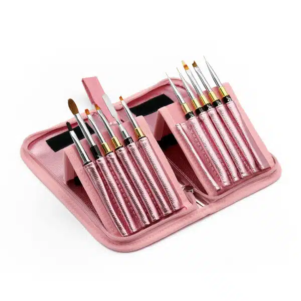 Laloo Nail Brush Holder Pink