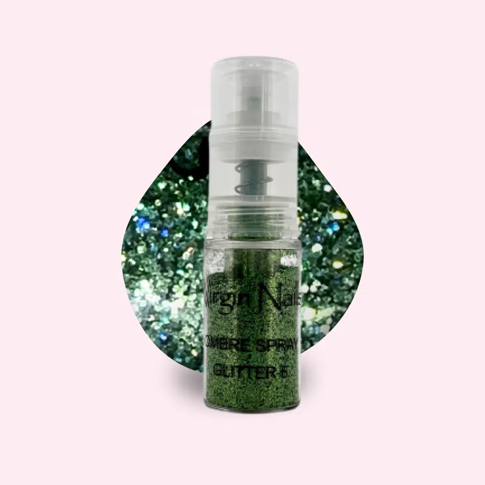 Virgin Nails Ombre Spray Glitter 6 Virgin Nails Ombre Spray Glitter 6