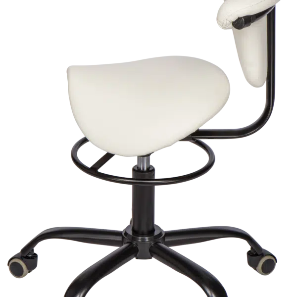 Virgin Nails Tabouret/Zadelkruk Wit
