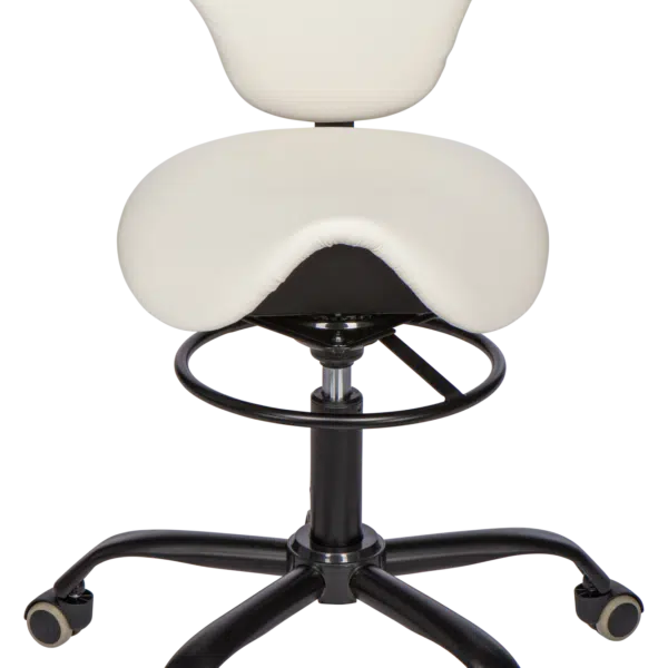 Virgin Nails Tabouret/Zadelkruk Wit